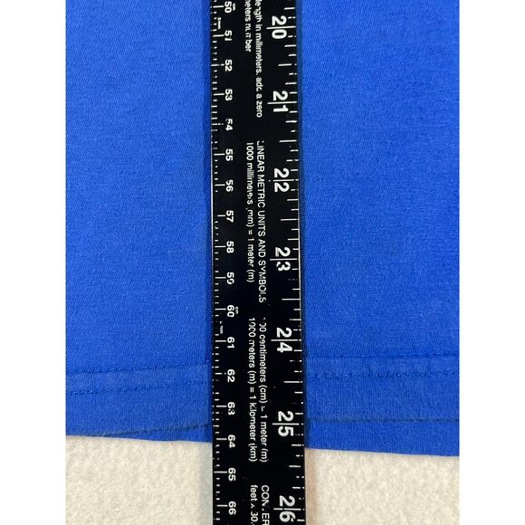 Vintage Weird Al UHF T Shirt Printed Blue Short Sleeve Small Y2K 1980s 1990s - Picture 5 of 6